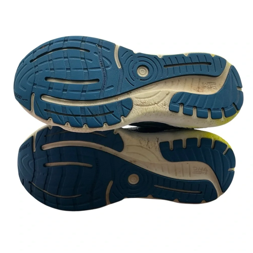 Brooks Glycerin‎ GTS 20 Blue Athletic Running Shoes size 8